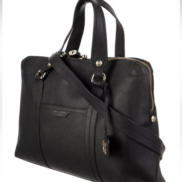 Henri Bendel West 57th Leather Laptop Briefcase - Picture 2 of 16